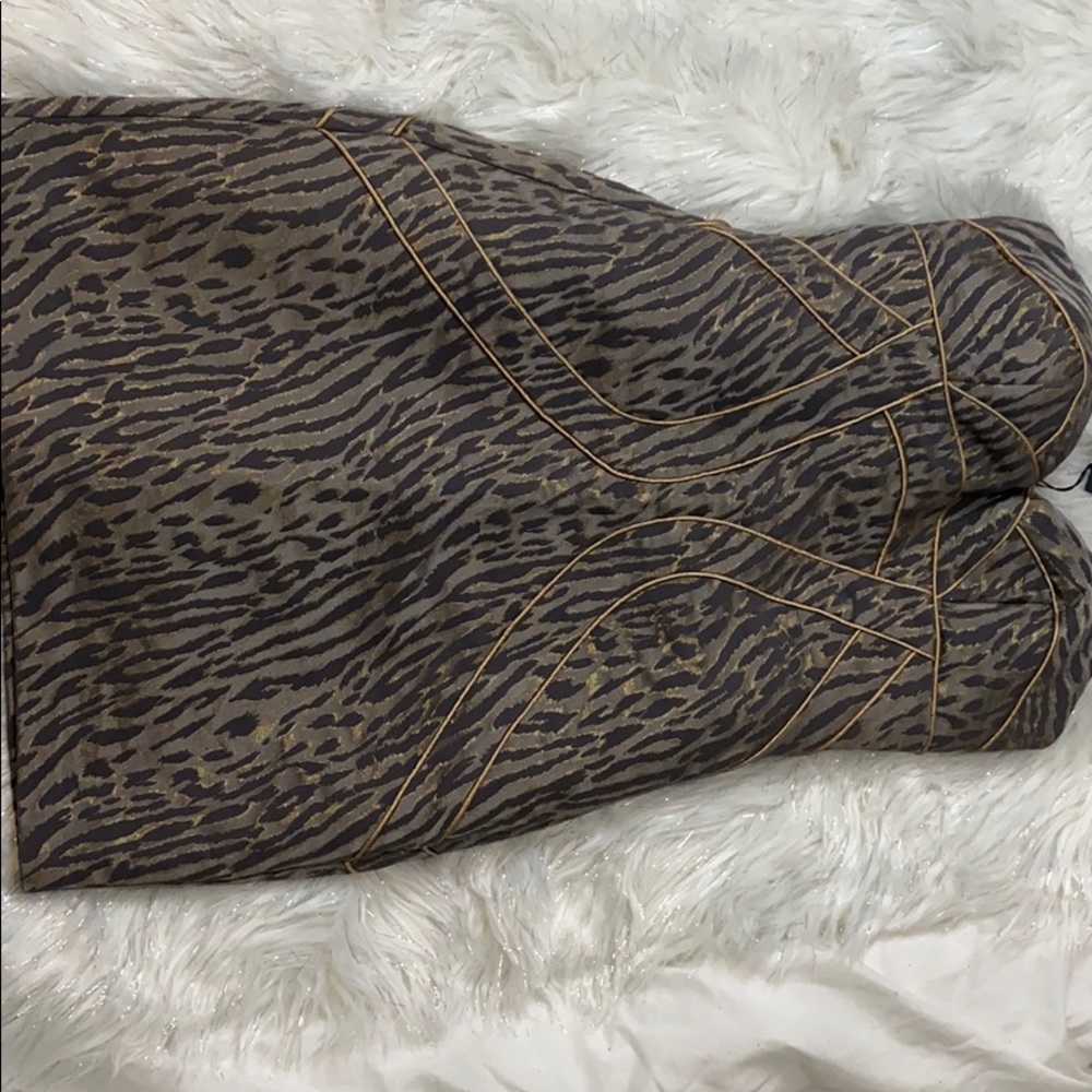 Seduce Brand Animal Print Mini Dress